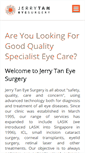 Mobile Screenshot of jerrytaneyesurgery.com